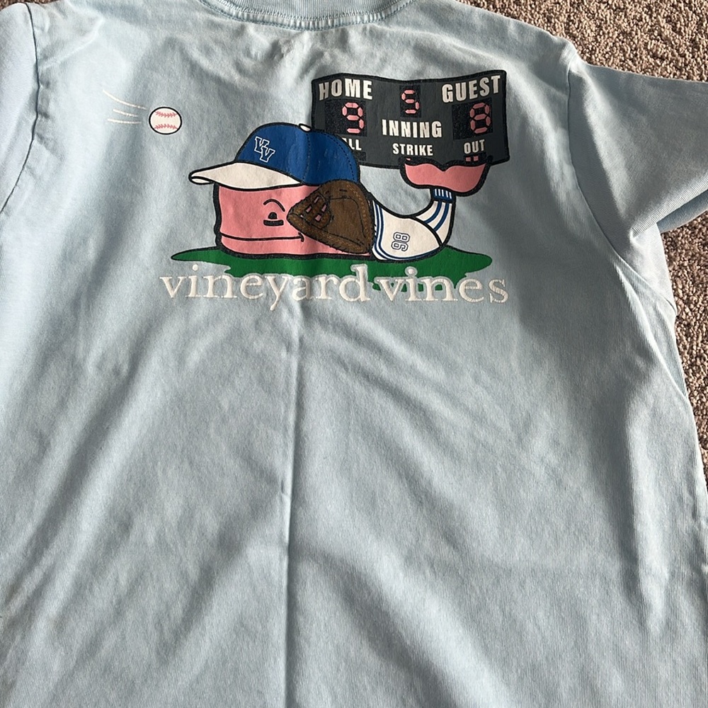 Vineyard Vines Boys med Short Sleeved Shirt. Like new